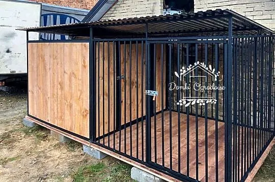 Kojec dla Psa 4x2m Drewniana podłoga ściany zabudowane drewnem ID588, Pomorskie, Kościerzyna