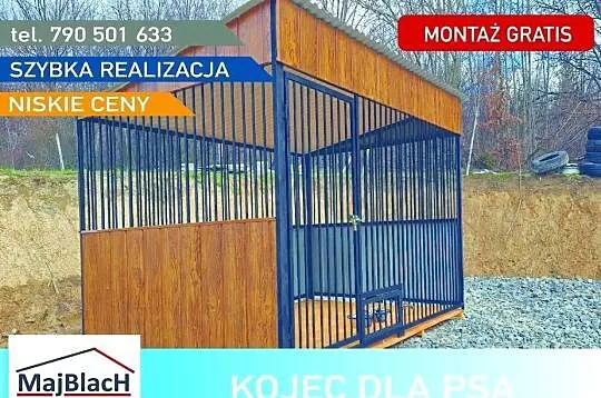 Mały Kojec dla Psa - PRODUCENT KOJCE DLA PSÓW - Maj-Blach