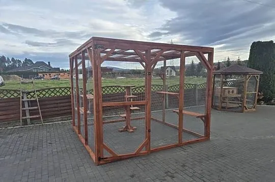 Woliera dla kotów, Małopolskie, Jordanów