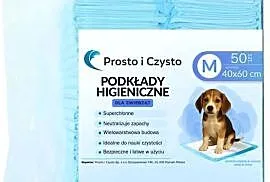 Podkłady higieniczne dla zwierząt ( pies ,kot...), rozmiar M 40x60