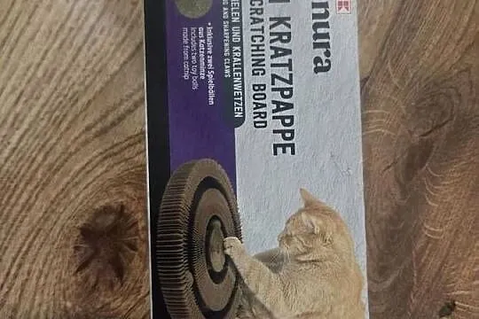 Drapak dla kota 3w1 Carinura kartonowy magnetyczny z kocimiętką, Łódzkie, Pabianice