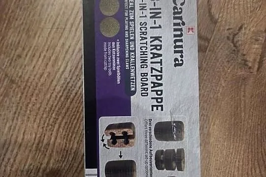 Drapak dla kota 3w1 Carinura kartonowy magnetyczny z kocimiętką, Łódzkie, Pabianice