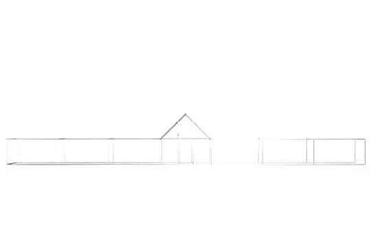 vidaXL Woliera dla kur, 14 x 2 x 2 m, galwanizowana 144564, Mazowieckie, Warszawa