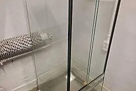 Terrarium szklane - Paludarium (terrarium + akwarium) 50x50x120cm