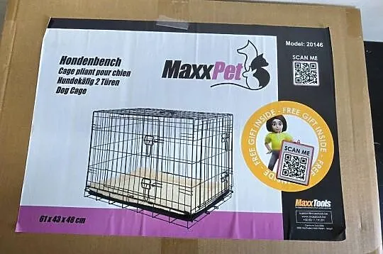 klatka dla psa MaxxPet z kratą 61/43/48, Wielkopolskie, Kępno