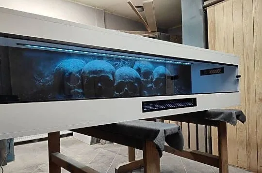 Terrarium LED pyton siatkowy teju agama gekon żółw