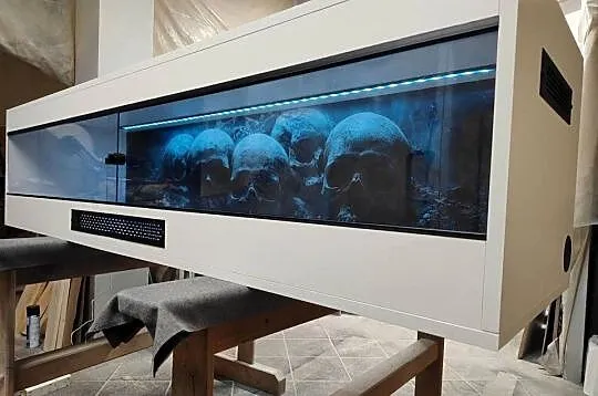 Terrarium LED pyton siatkowy teju agama gekon żółw, Śląskie, Siemianowice Śląskie