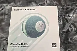 interaktywna piłka dla kota cheerble ball m1