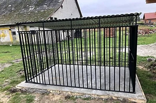 kojec dla psa solidny mocny ! stalowy