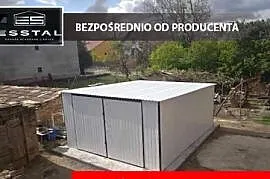 68 Garaż Blaszany-BIAŁY|Garaże Blaszane|Wiata |Hale|Blaszak| - ESSTAL