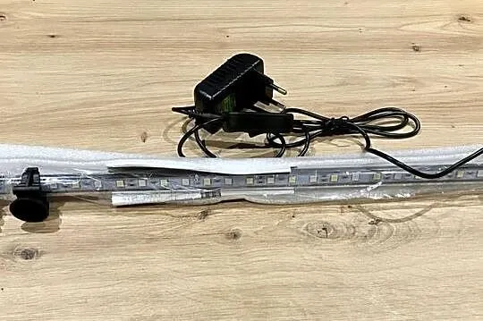 Lampa LED do akwarium 48 cm wodoodporna biało-niebieska, Mazowieckie, Warszawa