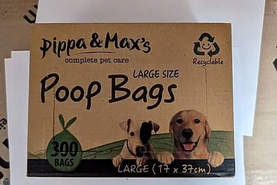 worki na psie odchody Pippa & Max's Poop Bags. 300 szt.