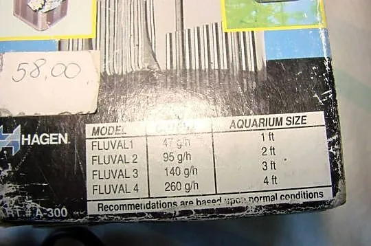 Fluval 1 filtr wewnętrzny do akwarium, Pomorskie, Pruszcz Gdański