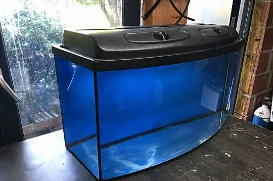 Akwarium profilowane 80 x 27 - 35 x 40 cm 112 L