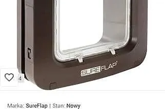 SURE flap drzwiczki klapka drzwi dla kota psa rfid chip mikrochip, Dolnośląskie, Wałbrzych