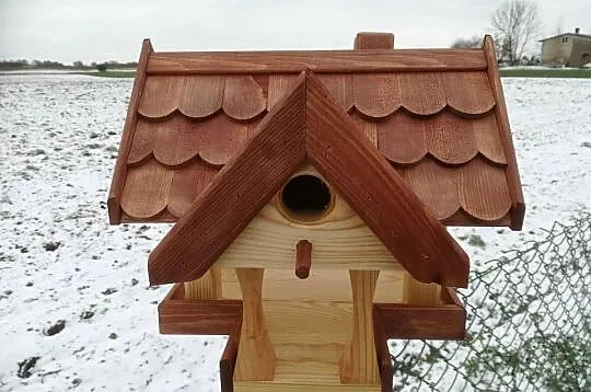 Karmnik dla ptaków pałacyk, Kujawsko-pomorskie, Świekatowo