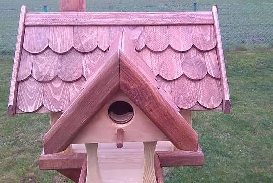 Karmnik dla ptaków pałacyk, Kujawsko-pomorskie, Świekatowo