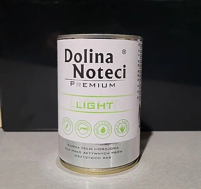 Karma dla psa Dolina Noteci Premium Light 12 szt, Śląskie, Cieszyn