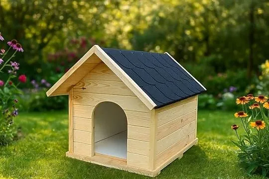 buda dla średniego psa solidna ocieplana z gontem, Podkarpackie, Rudnik nad Sanem