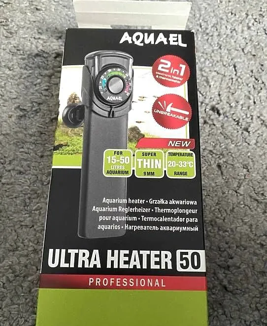 Aquael Ultra Heater grzałka akwariowa z termostatem 50W 15-50L, Wielkopolskie, Nagradowice