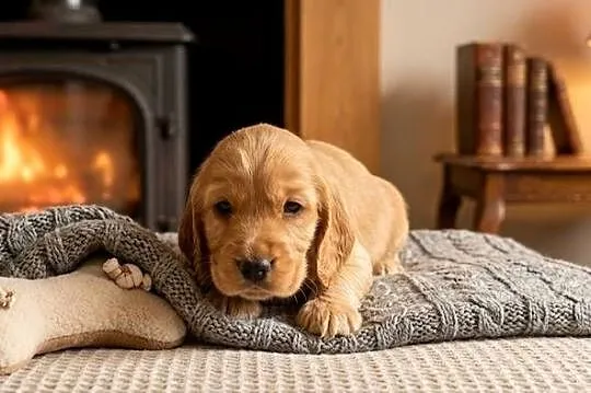 Cocker Spaniel Angielski piesek z rodowodem, Mazowieckie, Radom