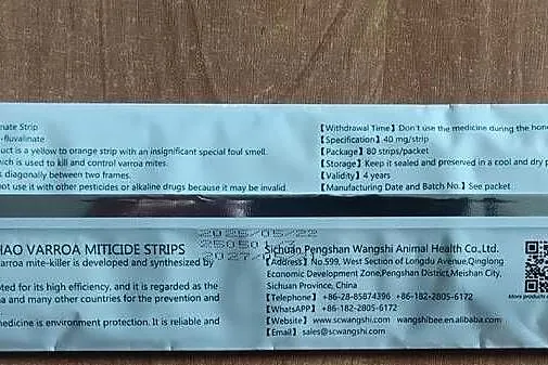 warroza pszczoły paski 80 szt, Małopolskie, Kraków