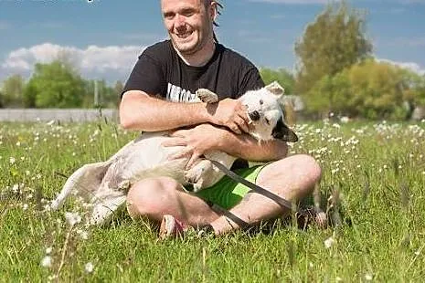 Biały, niekonfliktowy, nieduży pies, zakochaj się!
