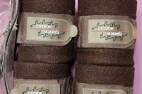 Jak nowe Eskadron owijki polarowe brązowe - Full 4 sztuki w opakow., Małopolskie, Jasień