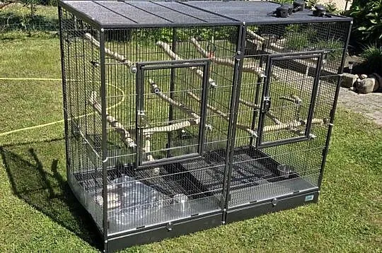 Klatką dla papug Savic Tasmania 120x65x107 plus stojak, Wielkopolskie, Poznań