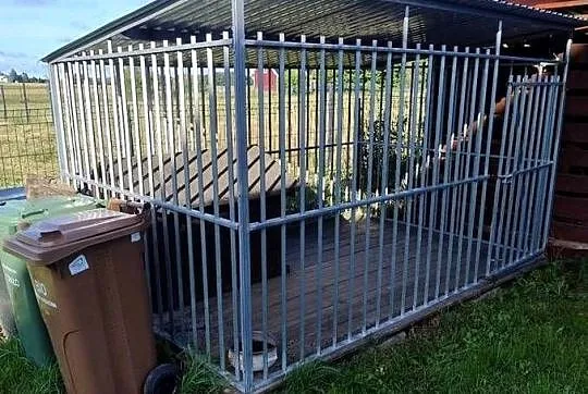 Kojec dla psa 3x2 z budą i podłogą, Pomorskie, Wierzchucino