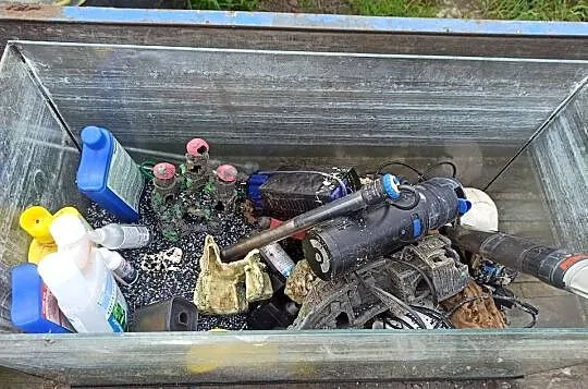 Akwarium wraz z wyposażeniem, Wielkopolskie, Strzyżewo