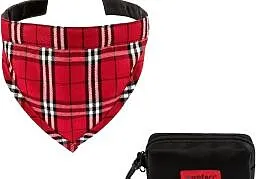 ZOOFARI - BANDANA + TOREBKA NA WORECZKI - CZERWONY 200sztuk