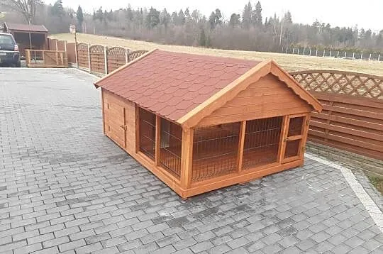 Buda dla psa kojec, Małopolskie, Jordanów