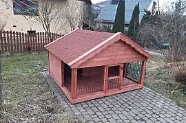 Buda dla psa kojec