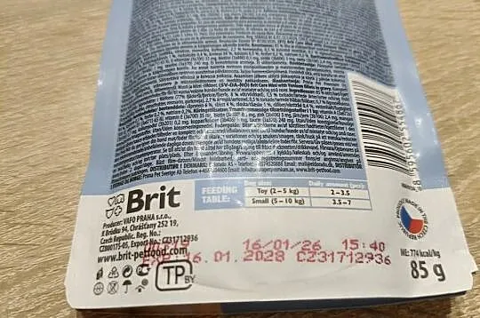 Karma Brit Care saszetki dziczyzna 27 szt, Śląskie, Wola