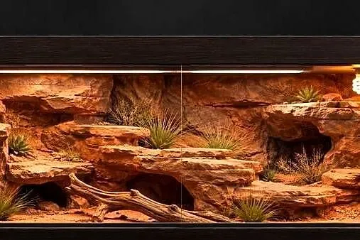 Terrarium dla agamy brodatej żółwia greckiego