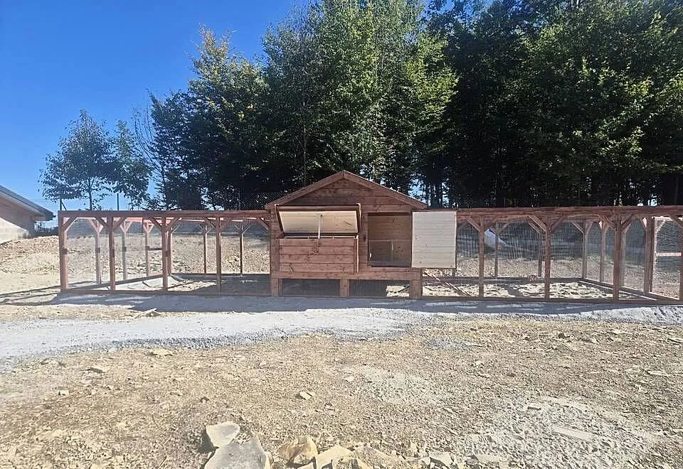 Kurnik dla kur ,indykow ,kaczek z wolierą