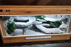 Terrarium nowe ze szkła 80x40x40 Agama gekon wąż od producen