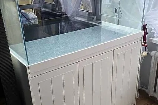 Akwarium optiset white120x50x60 360l + szafka + filtry, grzalka, oświetleni, Śląskie, Sosnowiec