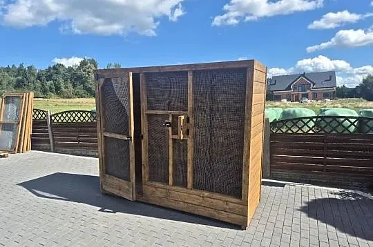 Woliera dla ptaków, Małopolskie, Jordanów