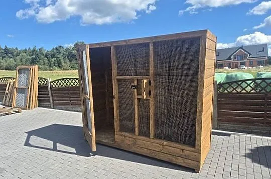 Woliera dla ptaków, Małopolskie, Jordanów
