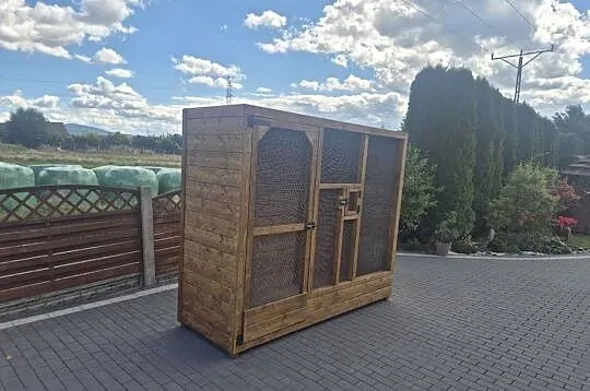 Woliera dla ptaków, Małopolskie, Jordanów