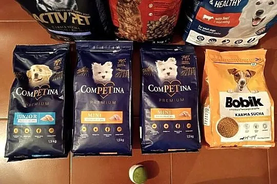 Zestaw 14kg karma sucha dla psa różnych firm+ zabawka GRATIS!, Śląskie, Szczyrk