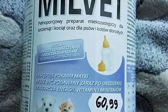 Preparat mlekozastępczy dla szczeniąt I kociąt *MILVET*