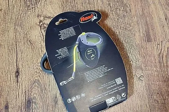 Automatyczna smycz dla psa Flexi Giant Neon Tape w rozmiarze L - 50 kg, Małopolskie, Jasień