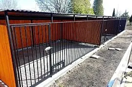 Kojec dla psów szeregowy, kojce, klatka, boks łódzkie
