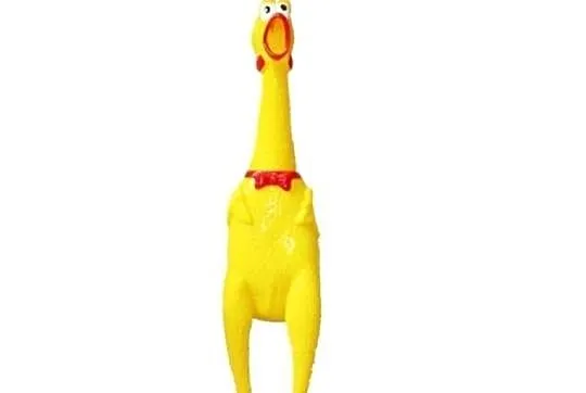 Kurczak gumowy piszczący zabawka dla psa gryzak 16 cm, Mazowieckie, Ostrów Mazowiecka