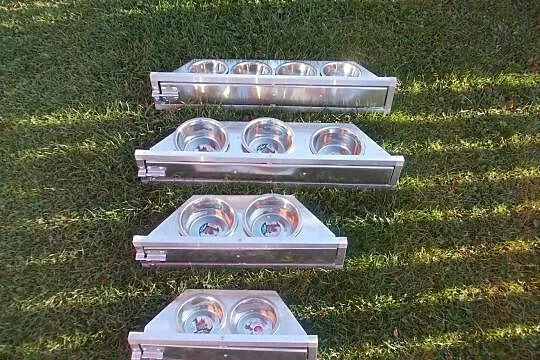 Karmidła papugi króliki egzotyka miski obrotowe aluminiowe PROMOCJA!, , Czchów