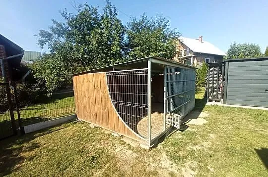 Duży solidny kojec dla psa + ocieplana buda