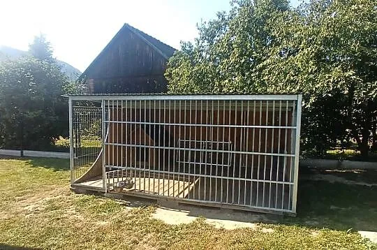 Duży solidny kojec dla psa + ocieplana buda, Podkarpackie, Łańcut